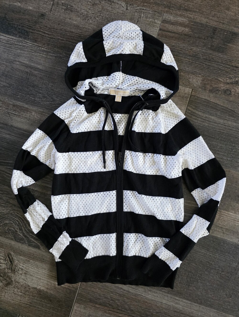 Michael Kors Sweater Cardigan Zip Up Hoodie